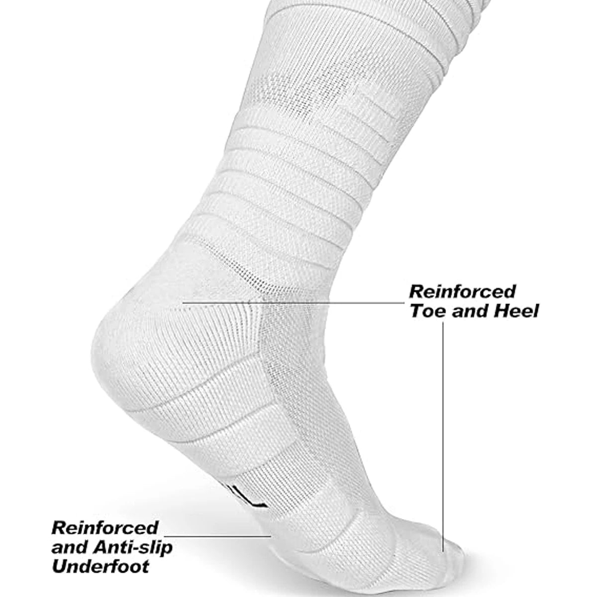 American Football or Soccer Scrunch Socks Pair