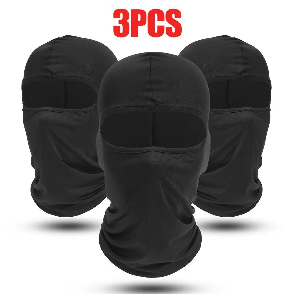 3 Pack Black Ski Mask